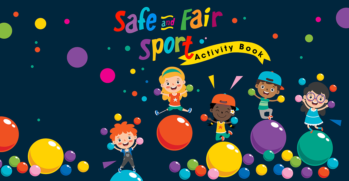 Front cover of the Sport Integrity Australia Children's Activity Book