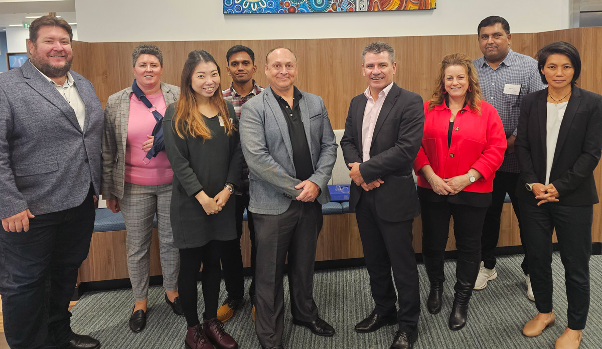 Members of Singapore Sport and the Singapore Sport Institute with Sport Integrity Australia Staff