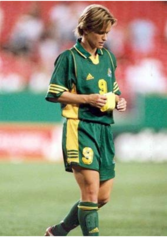 Julie Murray, one of the first Australian female players to ever sign a professional playing contract back in 1990. 